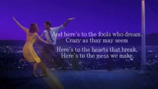 Emma Stone - Audition (The Fools Who Dream) LYRICS ON SCREEN