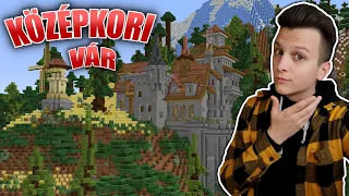 KÖZÉPKORI vár a Minecraftban! | Minecraft építés