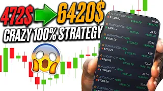 472$ → 6420$ | CRAZY BINARY OPTIONS COMBINATION FOR EARNING | Pocket option trading strategy