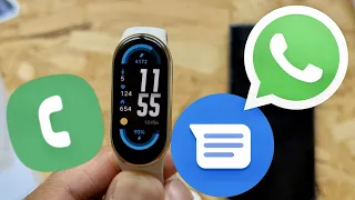 Xiaomi Smart Band 8 - Usability Review - Phone Calls, SMS, WhatsApp and WhatsApp Calls