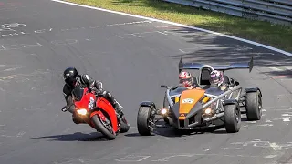 Nürburgring Motorcycle Compilation - Nordschleife Touristenfahrten