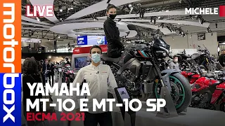 Yamaha MT-10 2022 | Come si aggiorna la naked a EICMA 2021. Anche in versione SP