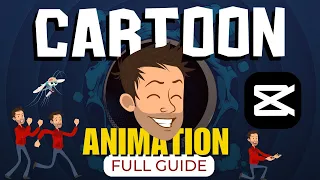 Cartoon Animations using Only Capcut: Step by step Tutorial