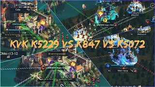 KvK k5229 vs k847 vs k5072 / King of Avalon