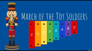 March of the Toy Soldiers by Tchaikovsky - Xylophone Play Along