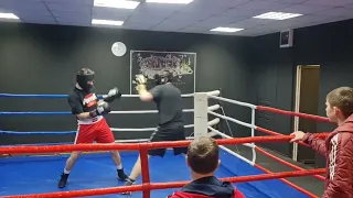 #boxing #бокс  Паша vs Дима