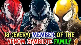 18 (Every) Member Of The Venom Symbiote Family - Explored!