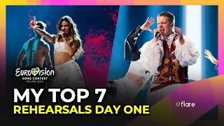 Eurovision 2024: First Rehearsals - My Top 7 (Day 1)