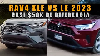 TOYOTA RAV4 LE 2023 VS RAV4 XLE 2023 DIFERENCIAS Y NOVEDADES