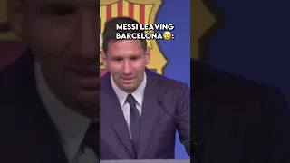 Messi at Barcelona🔥😢