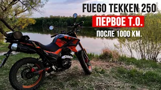 Что сломалось на Fuego Tekken 250 после 1000 км пробега?#ПутьБайкера