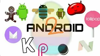 All android versions easter eggs all android version from 1 to 11 || revolution of android