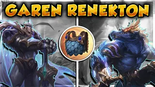 THIS DECK LEVELS GAREN AND RENEKTON WAY TOO EASILY!! | Legends of Runeterra | Dyce