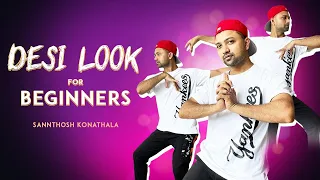 Desi Look Dance Cover for Beginners | Sunny Leone, Kanika Kapoor | Santosh Choreography