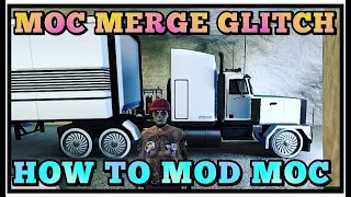 MOC MERGE GLITCH HOW TO MOD MOC GLITCH GTA 5 SOLO MODDED MOC GLITCH  MOBILE OPERATIONAL CENTRE 🔥