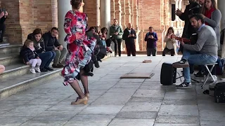 Flamenco Dance at Plaza de España in Sevilla, Spain