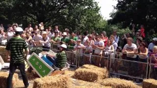 Asda crash during Red Bull Soapbox race London 2013