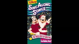 Disney Sing Along Songs - The Twelve Days of Christmas (1993) [1994 VHS]