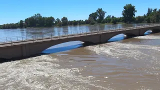 Orange river flood update 5 February 2021, Upington bridge