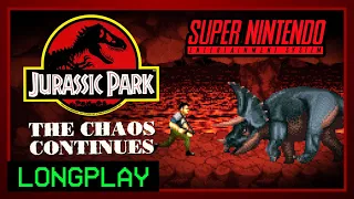Jurassic Park 2: The Chaos Continues | SNES Longplay [60 fps]