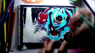 speed drawing tengen toppa gurren lagann (probebly will be my last video)