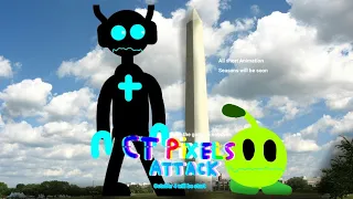 CT Pixels attack (CT video games Attacking Washington DC ) (Animation)