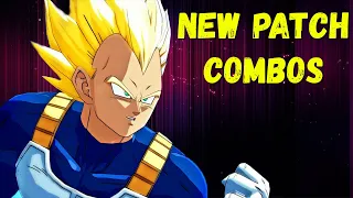 SSJ Vegeta New Patch Combos(v1.33) - DBFZ