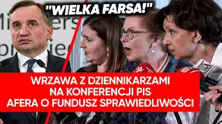 "Wielka farsa!". Posłanki PiS zbulwersowane przez dziennikarzy. Wyciek taśm Ziobrystów