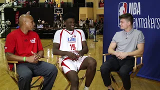 NBA Playmakers Sit Down with Young Phenom, Jarace Walker