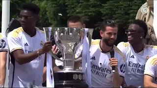 👀CELEBRACIÓN del REAL MADRID EN CIBELES #realmadrid