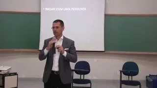 Como iniciar uma palestra