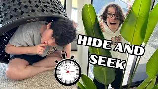 HIDE AND SEEK IN A BEACH MANSION - TIME TRIAL CHALLENGE