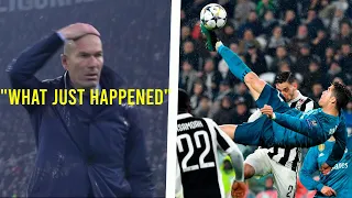 The Day Cristiano Ronaldo Impressed Zidane