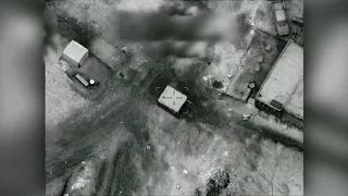 U.S. Artillery Strike on a Taliban Narcotics Production Facility in Helmand Province