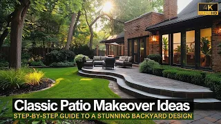 Classic Patio Makeover: Step-by-Step Guide to a Stunning Backyard