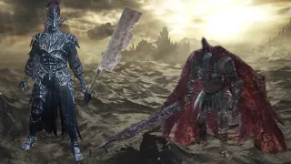 Teasing Slave Knight Gael SOLO in Dark Souls 3 - Strength Build 💪 Bro was never Heard from again 😎