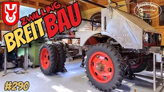 Der BREITBAU am alten UNIMOG || Sitzgestelle bauen - Rohre biegen überzeug nicht || vlog: 290