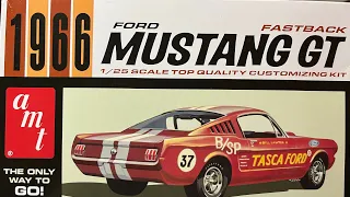 Full build of AMT’s New 66 Mustang fastback