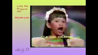 Little Miss Philippines 1995 Pauleen Luna