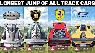 Discover The Extreme Track Cars That Jumps The Farthest In Forza Horizon 5!