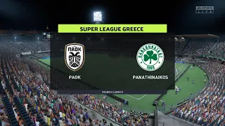 ⚽ PAOK vs Panathinaikos ⚽ | Super League Greece (17/05/2022) | Fifa 22