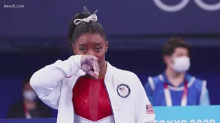 San Antonio counselor says mental health stress affecting Simone Biles isn't unique to athletes