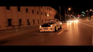 BMW E30 Night Illegal Drifting Movie