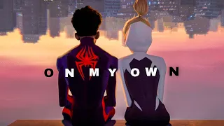 Spider Man: Across The Spider Verse - On My Own (Music video) ft. Jaden 4K Resulation