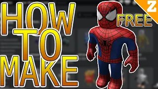 [AVATAR TRICK] How to make a SPIDERMAN AVATAR for FREE! (ROBLOX)