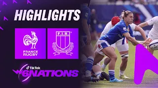 Highlights | France v Italy | 2022 TikTok Women's Six Nations