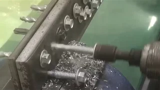 Self drilling screw can drill in 18mm iron plate screw in 30sec.