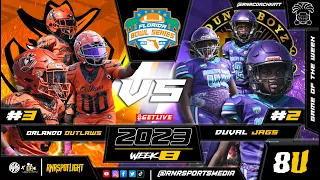 Orlando Outlaws VS Bounty Boyz Duval Jags| 8U Florida Elite | #3 vs #2 in Florida