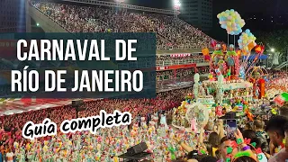 CARNAVAL de RÍO DE JANEIRO 🎉  ¿Qué entrada comprar? 🤔 ¿Cómo llegar al Sambódromo? | Toda la info