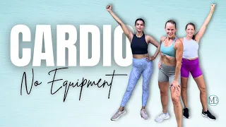 30 MIN Cardio Full Body Workout | No Equipment